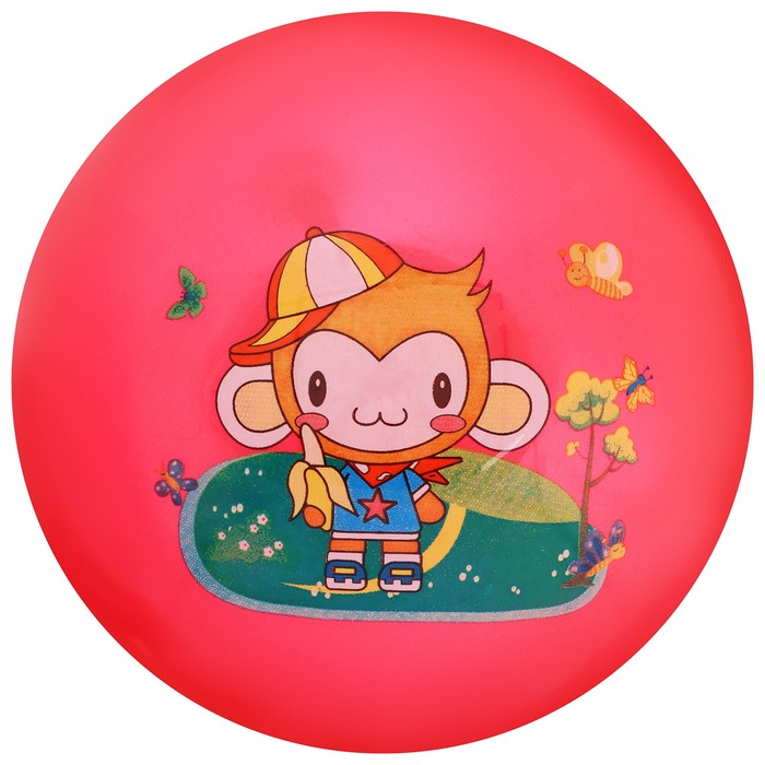 Мяч детский ZABIAKA «Животные», d=22 см, 60 г, цвет МИКС - фото 1883554017