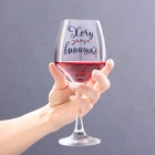 Бокал для вина «Хочу винишко» 350 мл, тип нанесения рисунка: деколь - фото 4307448