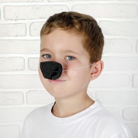 Карнавальный нос собачки, поролон, на резинке