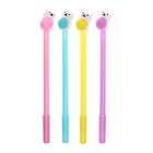 Ручка-прикол Calligrata «Котенок с клубком», синий стержень, гелевая, МИКС - Фото 5