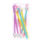 Ручка-прикол Calligrata «Котенок с клубком», синий стержень, гелевая, МИКС - Фото 10