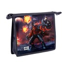 Папка для тетрадей А5, молния вокруг, пластиковая, Calligrata, «Робот» - Фото 2