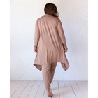 Халат женский MINAKU: Mint & Chocolate цвет капучино, р-р 50 - Фото 3
