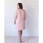 Платье женское MINAKU: Mint & Chocolate цвет пудра, р-р 52 4865682 - фото 14324338