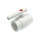 Кран VALFEX OPTIMA, полипропиленовый, со стальным омедненным шаром, d=63 мм - Фото 2