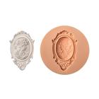 Молд силикон "Девушка" 3,8х6,5 см МИКС  (артикул 5070491)  большой выбор товаров оптом и в розницу по низким ценам с доставкой