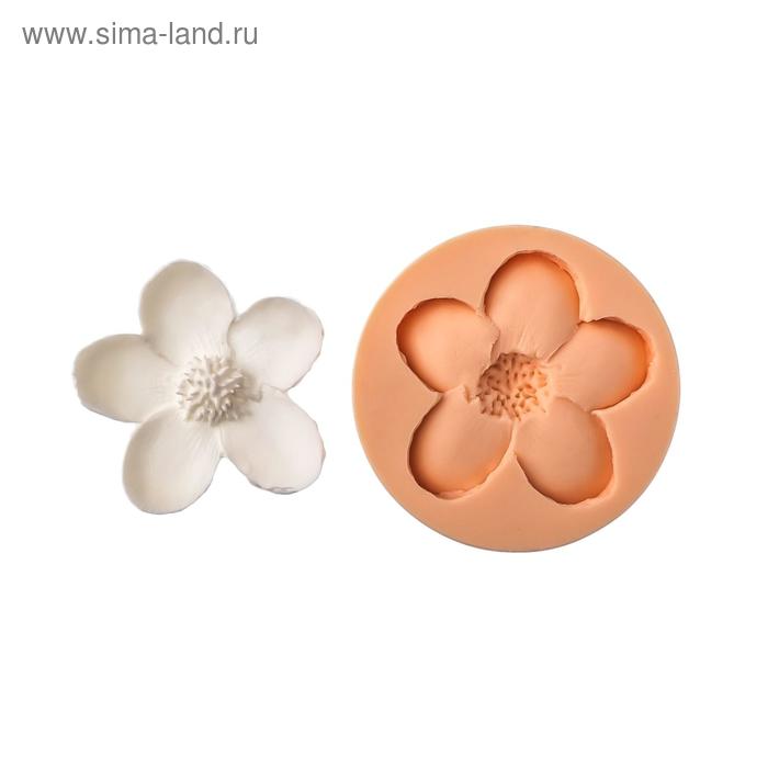 Молд силикон Ромашка d-5 см МИКС