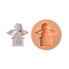 Молд силикон "Ангел на домике"4,5х4,5 см МИКС  (артикул 5070499)  большой выбор товаров оптом и в розницу по низким ценам с доставкой