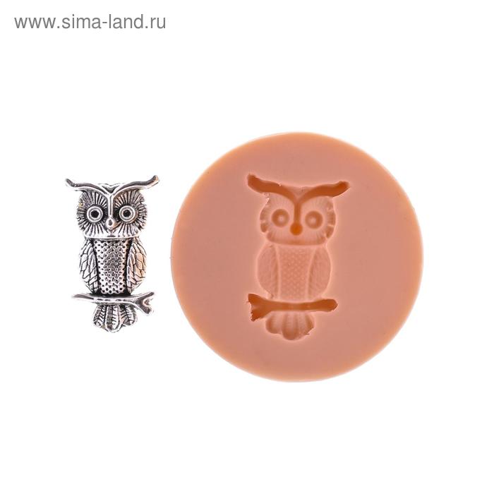 Молд силикон "Сова" 2,4х1,8 см МИКС - Фото 1