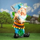 Садовая фигура из гипса «Гном с сачком», 50×20×17 см - Фото 7