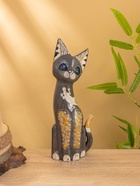 Сувенир «Кошка в ошейнике», 10×4×30 см, дерево, МИКС - Фото 11