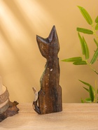 Сувенир «Кошка в ошейнике», 10×4×30 см, дерево, МИКС - фото 53674374