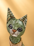 Сувенир «Кошка в ошейнике», 10×4×30 см, дерево, МИКС - Фото 4