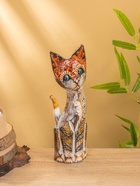 Сувенир «Кошка в ошейнике», 10×4×30 см, дерево, МИКС - Фото 5