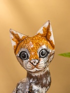 Сувенир «Кошка в ошейнике», 10×4×30 см, дерево, МИКС - Фото 7