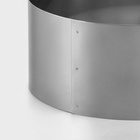 Форма для выпечки и выкладки TAS-PROM «Круг», h=8.5 см, d=18 см, нержавеющая сталь - Фото 4