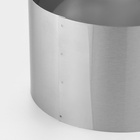 Форма для выпечки и выкладки «Круг», h=12 см, d=18 см, нержавеющая сталь - Фото 3