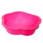 Песочница-бассейн розовая - фото 8999921