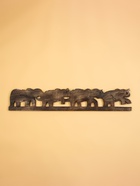 Панно «Семья слонов», 100×1.5×18 см, дерево, МИКС 4575560