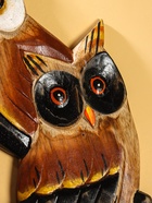 Панно «Совушки», 14×1.5×25 см, дерево - фото 57935748