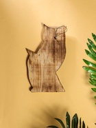 Панно «Совушки», 14×1.5×25 см, дерево - фото 59318540