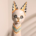 Сувенир дерево "Кошка в ошейнике с сердечком" 80 см - фото 804296758