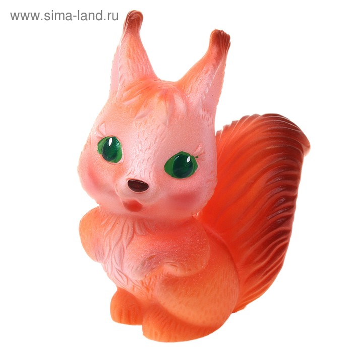 Резиновая игрушка "Белка Мариша" - Фото 1