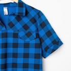 Рубашка женская «Катрин» цвет синий, размер 44 - Фото 6