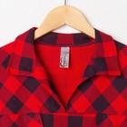 Рубашка женская «Катрин» цвет красный, размер 44 - Фото 5