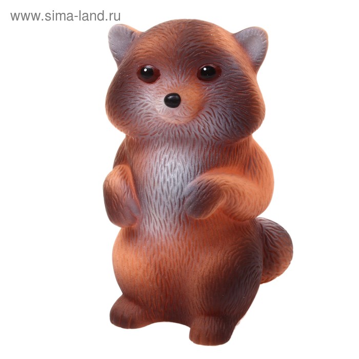 Резиновая игрушка "Енот" - Фото 1