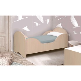 Кровать детская «Малышка №6», 1400 × 600 мм, лдсп, цвет дуб млечный
