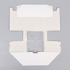 Кондитерская упаковка с окном, белая, 18 х 18 х 10 см 5073687