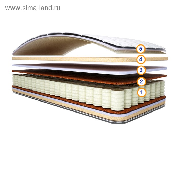 Матрас «Альтида», размер 80×190 см, высота 24 см