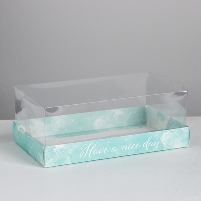 Коробка кондитерская «Have a nice day», 22×8×13.5 см