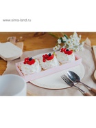 Коробка кондитерская love you, 26 х 8 х 9.5 см 4807282