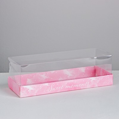 Коробка кондитерская Sweet moments, 26 х 8 х 9.5 см