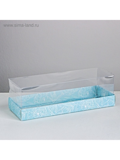 Коробка кондитерская Flowers, 26 х 8 х 9.5 см