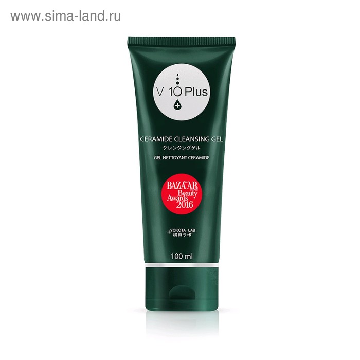 Гель для лица V10 Plus Ceramide Cleansing Gel, очищающий, с керамидами, 100 мл - Фото 1