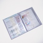 Папка для семейных документов А4, 4 комплекта, цвет голубой - Фото 4
