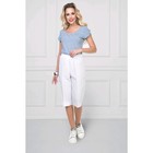 Капри «Кродо вайт», размер 54 - Фото 1