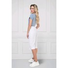 Капри «Кродо вайт», размер 54 - Фото 4