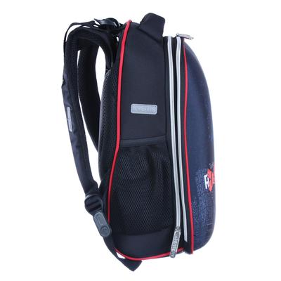 Рюкзак каркасный, deVENTE Choice, 38 х 28 х 16 см, City Jungle, чёрный