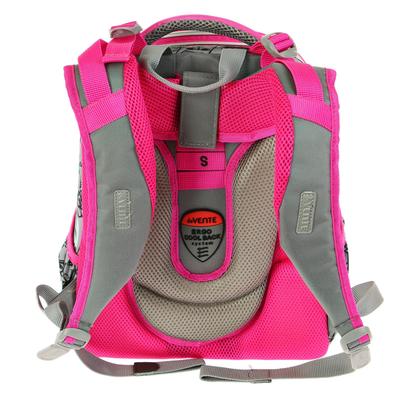 Рюкзак каркасный, deVENTE Sharp, 37 х 30 х 18 см, Cat Princess, серый/розовый