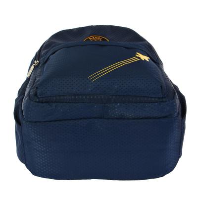 Рюкзак школьный эргономичная спинка deVENTE 39 х 32 х 19 см, Naval Aviation, синий