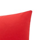 Наволочка «Этель», 50×70 см, красная, поплин, хлопок 100% 4959465