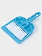 Щётка для пола с совком «Чистота», 20×13 см, голубая - Фото 1