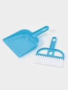 Щётка для пола с совком «Чистота», 20×13 см, голубая - Фото 2