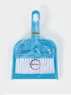 Щётка для пола с совком «Чистота», 20×13 см, голубая - Фото 3