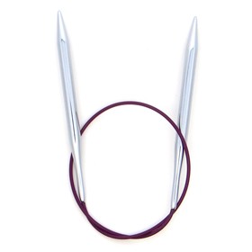 Спицы для вязания, круговые, d = 5,5 мм, 40 см