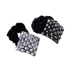 резинка для волос"День-ночь" квадрат - Фото 2